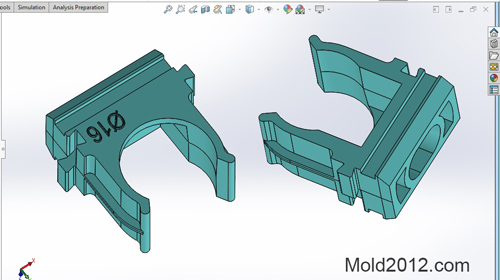 فیلم آموزش طراحی قالب تزریق پلاستیک solidworks